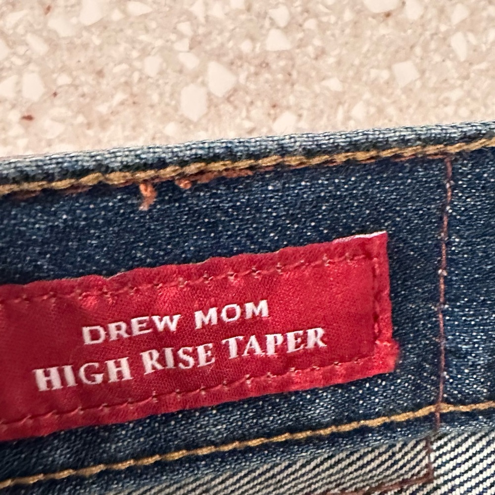 Lucky Brand Drew Mom High Rise Taper
Jeans Distressed Legend Paisley 6/28R NWT - Picture 14 of 16